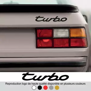 Sticker - logo Porsche 944 Turbo - 5 couleurs - Haute résistance - Picture 1 of 2