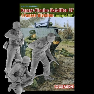 DRAGON 6651 1/35 GERMAN INFANTRY (PANZER-PIONIER-BATAILLON 37 KIT - Picture 1 of 4
