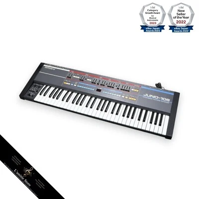 Roland JUNO-106 6 Voice Programmable Polyphonic Synthesizer 61-Key JUNO106 Japan - Image 1 of 4