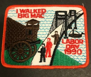 Labor Day 1983 Big Mackinaw Island and Fort Michigan MI Patch - Picture 1 of 1