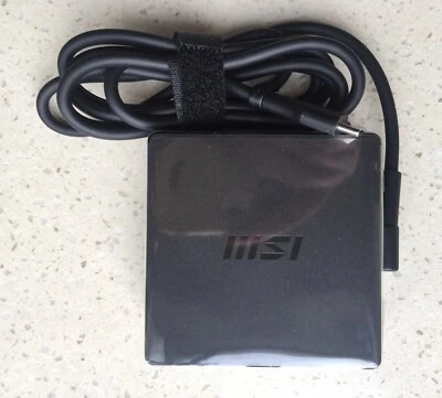 New Original MSI Prestige 14/i7-1260P/RTX 3050 A21-100P1A 100W Type-C AC Adapter - Image 1 of 4