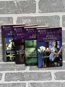 Harlequin Intrigue Series Lot 4 Paperback Books - Picture 1 of 11