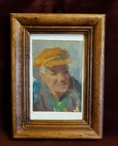 Vecchio dipinto olio. - Foto 1 di 3