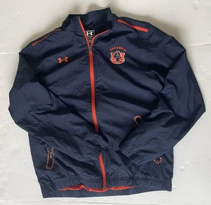 Under Armour Auburn Tigers Woven Warm Up Performance Jacke Herren Blau Größe L - Bild 1 von 6