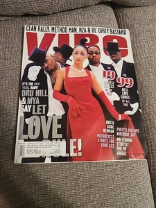VIBE Magazin Februar 1999: DRU HILL / MYA, Kobe Bryant, hat Wasserschaden - Bild 1 von 11