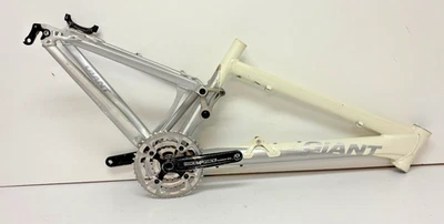 2007 Giant Anthem 0 14" C-T Aluminum Full Suspension Mountain Bike Frame Deus XC - Image 1 of 4