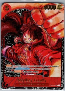 Monkey D Luffy ST01-012 SR Alternate Art - Oda Art - One Piece Card Game - NM - Picture 1 of 2
