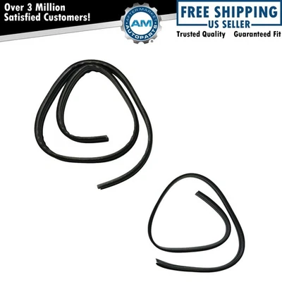 Window Glass Run Channel & Vent Post Seal for Ford Bronco F150 F250 Pickup Truck - Image 1 of 2