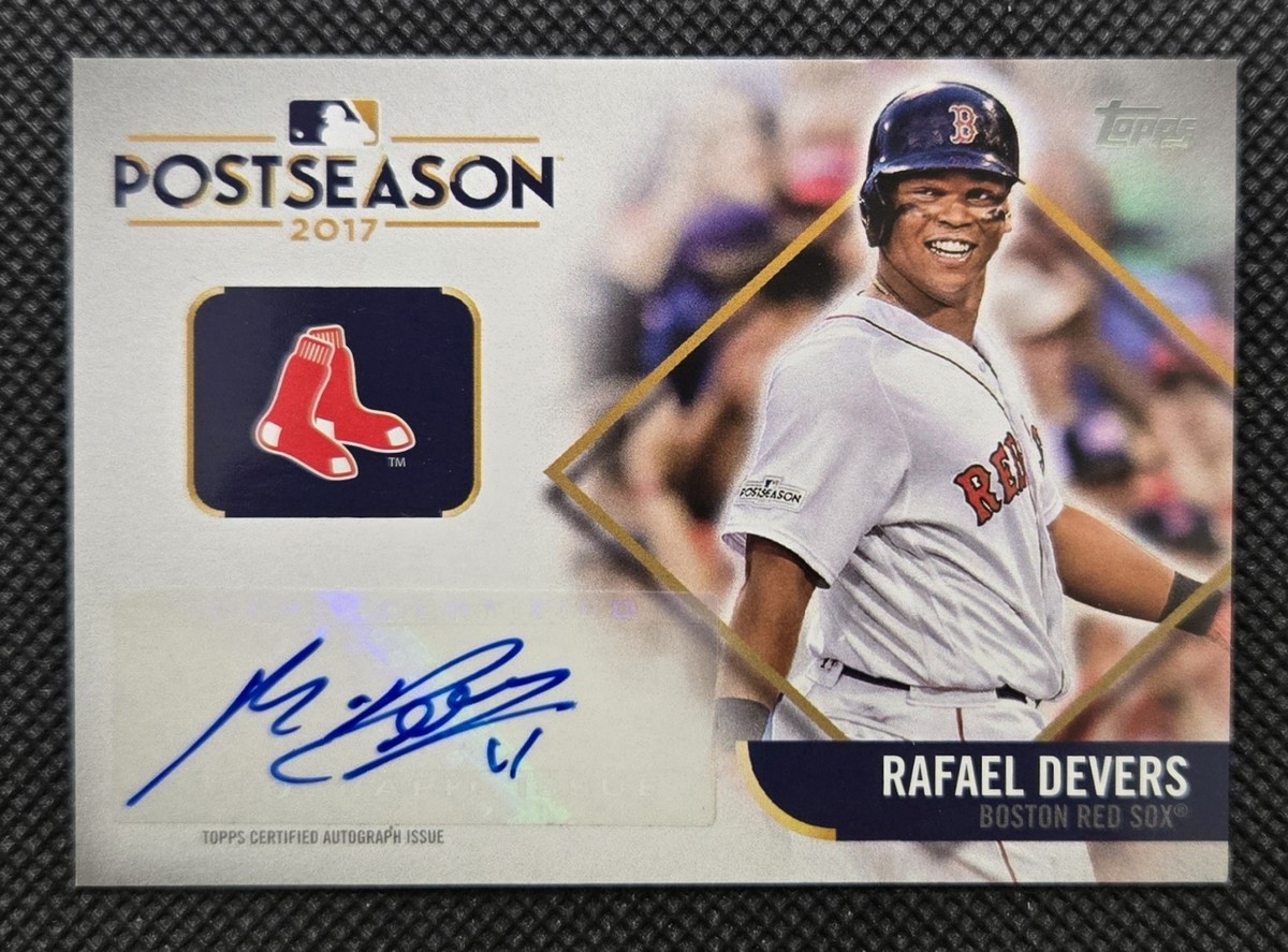 topps dynasty Rafael devers auto 直筆サイン