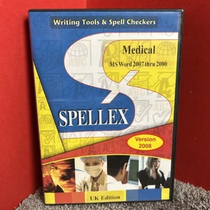 Spellex, Medical, MS Word 2007, Writing Tools & Spell Checkers, Software CD - Picture 1 of 4