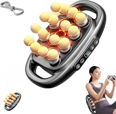 Masajeador de tejido profundo Morgela, juego de pistola de masaje de 16 cabezas de 16 unidades, 3 modos inteligentes Foto 1 de 4