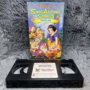 Disneys Sing Along Songs - Snow White: Heigh-Ho VHS 1994 Volume One Animated - Picture 1 of 8