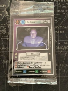 Star Trek 1E - The Emissary / The Traveler - Sealed Pack - Picture 1 of 6