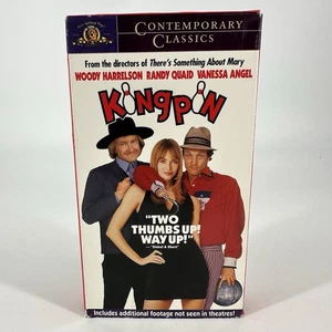 Kingpin VHS 1996 Woody Harrelson Comedy Cult Classic - Imagen 1 de 6