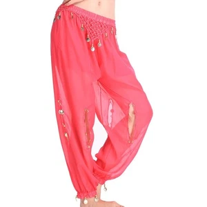 RÄUMUNGVERKAUF C91101 Bauchtanz Kostüm Hose Fasching Kostüm Belly Pants - Bild 1 von 9