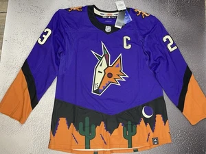 Authentic Adidas Arizona Coyotes Lila Trikot Gr. 54 Oliver Ekman-Larsson - Bild 1 von 7