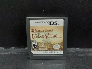 Professor Layton and the Curious Village (Nintendo DS, 2008) AUTÉNTICO, PROBADO - Imagen 1 de 2