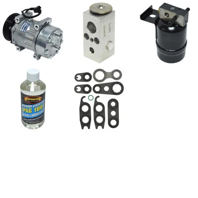 Kit de compresor de aire acondicionado UAC KT 4634 para Dodge D250 D350 W250 W350 90-91 Foto 1 de 3