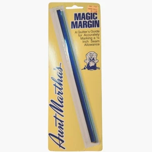 Aunt Marthas Magic Margin Quilting Guide Seam Allowance Tool Vintage NOS - Picture 1 of 7