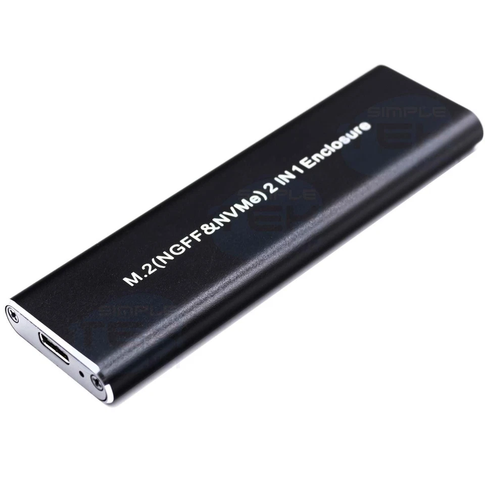 Mini SSD 120gb External Portable M.2 Slim Thin Usb-C Type-C Adapter USB _ - Image 1 of 4