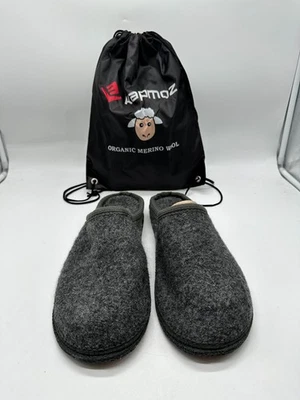 ZAPATILLAS CASA LANA HERVIDA LE KAPMOZ GRIS NUEVAS TALLA 13-14 HOMBRES 16-17 MUJERES Foto 1 de 3