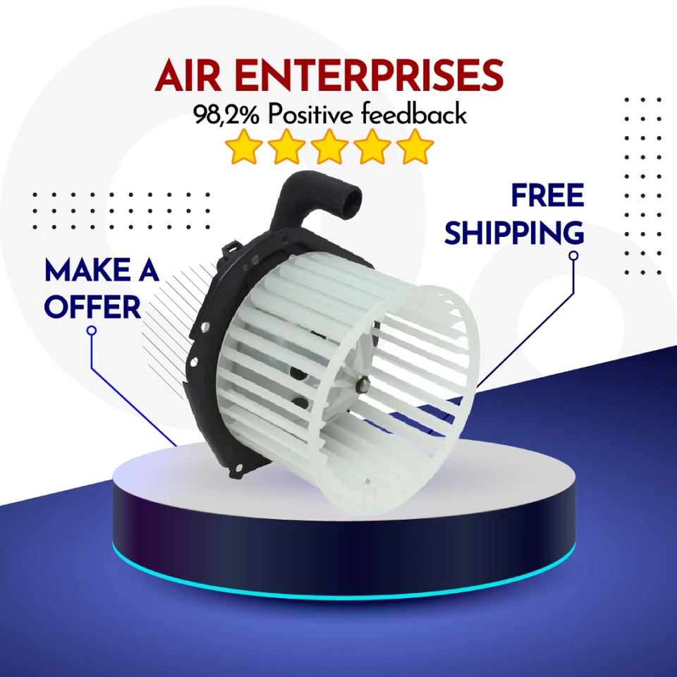 Motor soplador aire acondicionado para Chevrolet Silverado 3500 01-04 / C2500, C35, C35 C3500 00 Foto 1 de 1