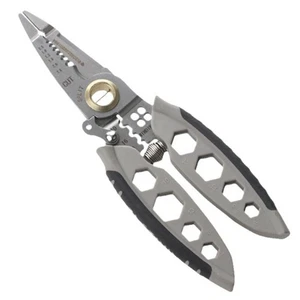 Heavy Dutys Steel Wire Stripper Crimper Stripping Tool for Electrical Project - Picture 1 of 8