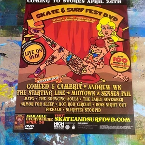 SKATE AND SURF FEST Coheed Senses Fail Armor for Sleep Magazin Promo 2004 - Bild 1 von 6