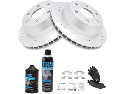 Kit de pastillas de freno y rotor trasero para Chevrolet Silverado 1500 2002 82396YVQK Foto 1 de 2