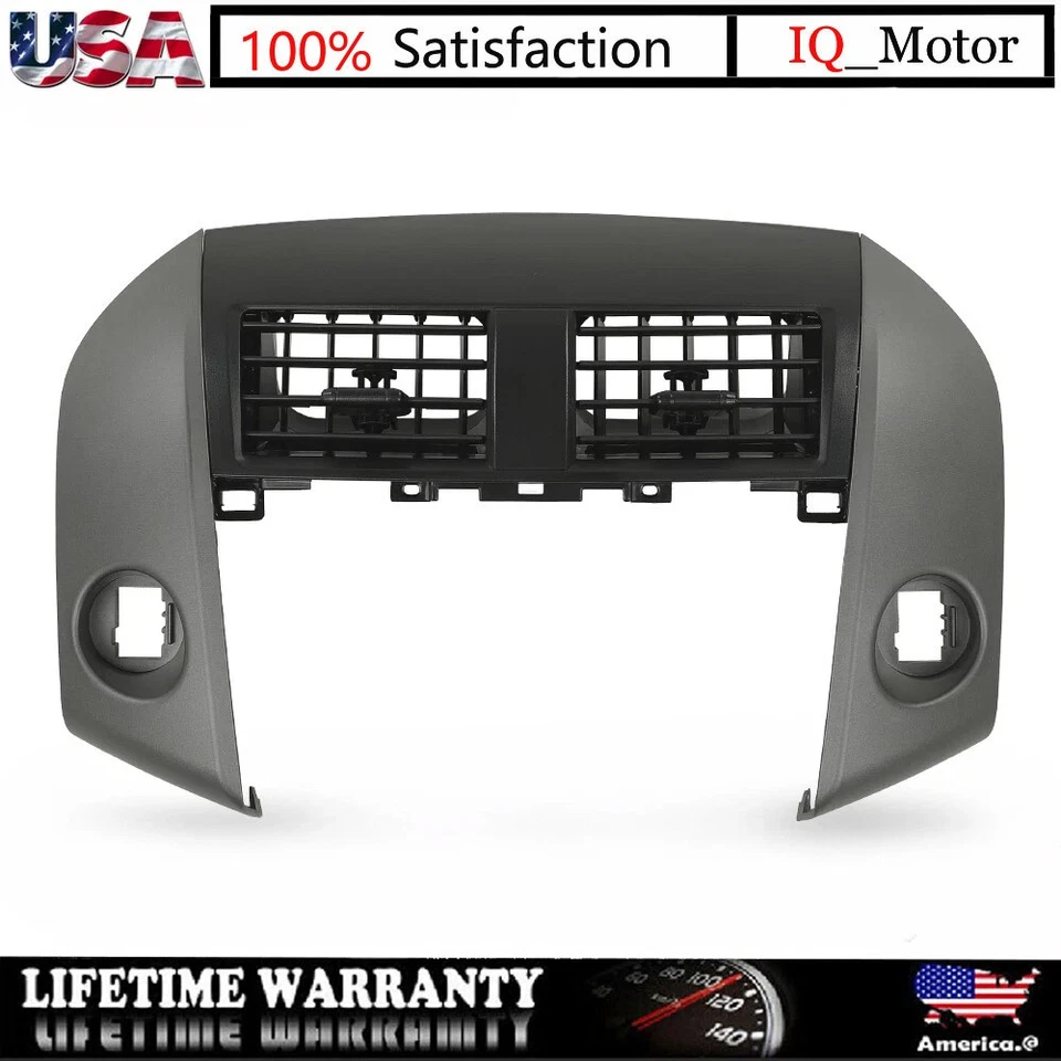 For 2006-2012 Toyota RAV4 Center Dash A/C Vents Panel Trim Bezel 55663-42020 - Изображение 1 из 4