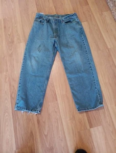 Pantalones de mezclilla Levi's 550 para hombre 38x26,5 pierna recta calce relajado 100 % algodón - Imagen 1 de 9