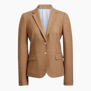 J. Blazer Escolar Crew Original Mezcla Lana Camel Talla 4 - Imagen 1 de 12
