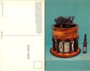 Postcard of the Lincoln Tower and Piere Tree Displaid with Piece of Wood -Ohio - Picture 1 of 1