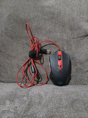Red Dragon Wired USB LED Optical Gaming Mouse 3200 DPI S101-3 ~ TESTED  - Image 1 of 4