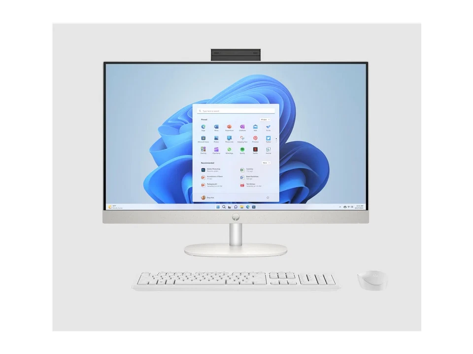 Escritorio HP 27-cr0307c 27" AIO Pantalla Táctil, AMD Ryzen 5 7520U 16GB AMD Radeon Foto 1 de 1