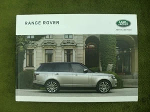 Range Rover Brochure Vogue Vogue SE SV Autobiography 2017 MY Hardback issue - Picture 1 of 12