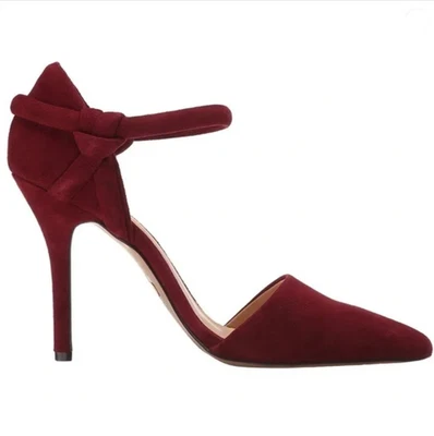 Venta al por menor $198 Joe's Jeans HAMILTON gamuza correa al tobillo zapatos de salón Foto 1 de 3