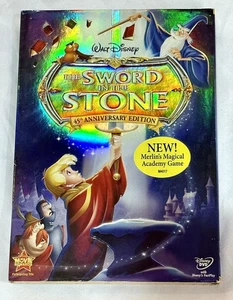 The Sword In The Stone DVD 45th Anniversary Edition Disney - Imagen 1 de 2