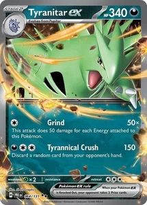 🌌 Tyranitar EX 064/131 Double Rare | Prismatic Evolutions | Pokémon TCG NM - Picture 1 of 1