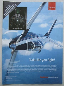 3/2005 PUB BEECHCRAFT RAYTHEON AVION T-6B AIRCRAFT ADVANCED COCKPIT ORIGINAL AD - Picture 1 of 1