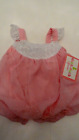 Baby Girl Top/Short Dress 12M Bubble Hem/ Pink/