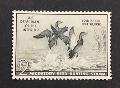 US 1951 XF  Used  Sc#RW18 - Image 1 of 2