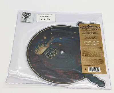 MASTODON - Fallen Torches Limited Edition shaped PICTURE Disc Foto 1 de 4