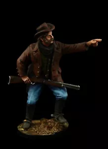Soldado de hojalata coleccionable vaquero con rifle Old West - Imagen 1 de 5