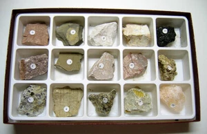 SEDIMENTARY ROCK COLLECTION - Picture 1 of 1