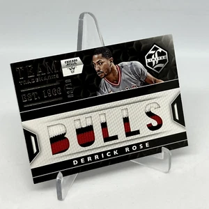 Derrick Rose 2015-16 Panini NBA Limited Team Trademarks Game Worn Patch 03/10 - Picture 1 of 8