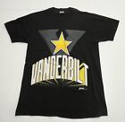 Vanderbilt Commodores Men's T-Shirt Size Large Single Stitch Made In USA,