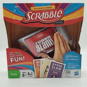 Scrabble Turbo Slam Electronic Game New In Box - Picture 1 of 9