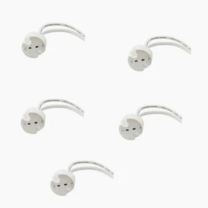 5 attacchi gu5.3 per faretto 12v incasso in ceramica portalampada mr16 faretti - Foto 1 di 1