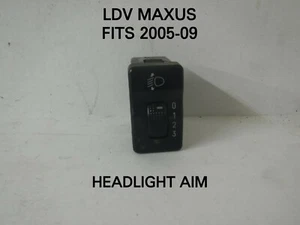 LDV MAXUS HEADLIGHT AIM SWITCH - FITS VANS 2005-09 - Picture 1 of 1
